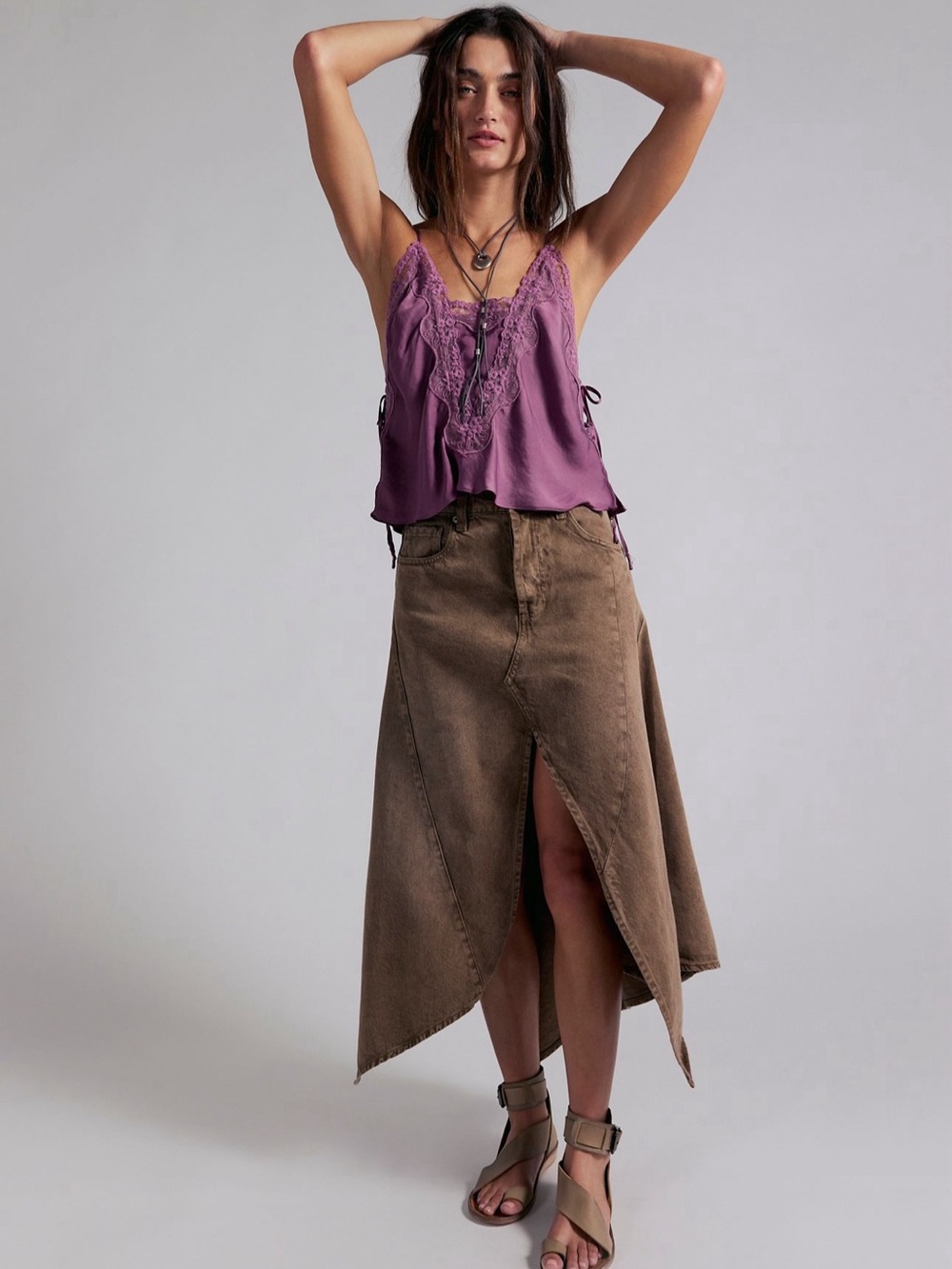 Free People We The Free Asymmetrical Maxi Skirt